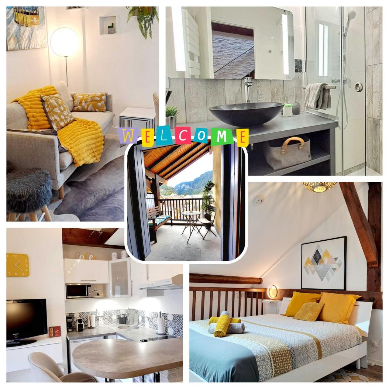 קלוז Yellow Home-By So'Serenityhome-Balcon Vue Montagne-Mezzanine מראה חיצוני תמונה